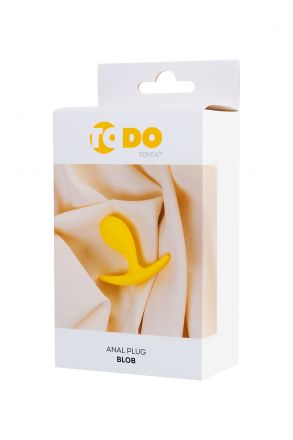 Желтая анальная втулка ToDo Blob
