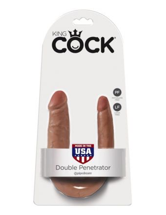 Фаллоимитатор King Cock Small Double Penetrator