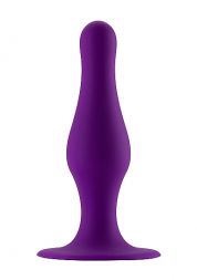 Анальная пробка Butt Plug with Suction Cup Large Purple