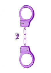 Металлические  наручники Metal Handcuffs Purple