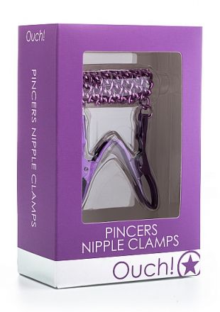Зажимы для сосков Pincers Nipple Clamp Purple