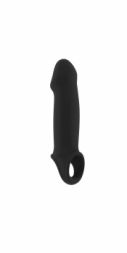 Черная насадка Stretchy Penis Extension №33