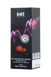Жидкий массажный гель INTT Vibration Chocolate