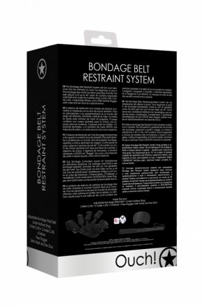 Набор для бондажа Bondage Belt Restraint System