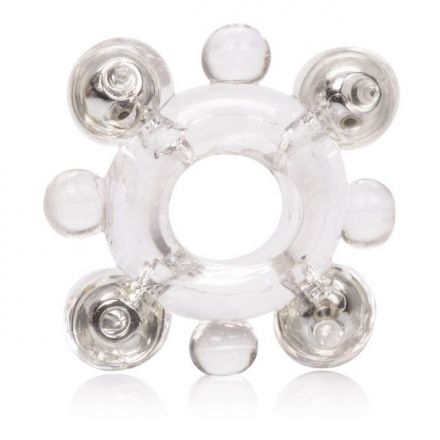Эрекционное кольцо Basic Essentials Enhancer Ring with Beads