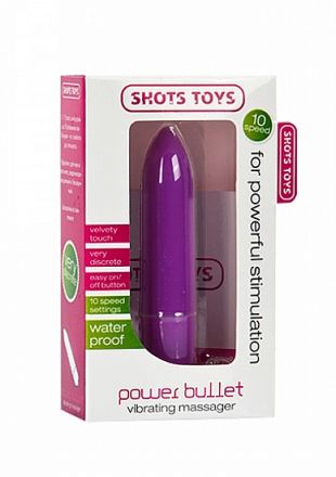 Вибратор Power Bullet Purple