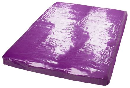 Фиолетовая виниловая простынь Vinyl Bed Sheet 200 х 230 см
