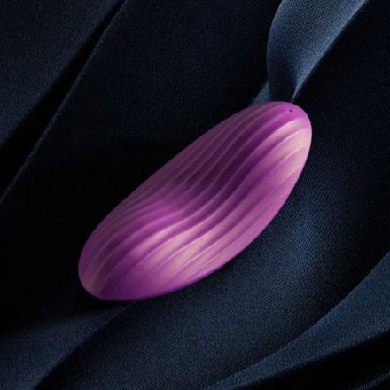 Фиолетовый клиторальный стимулятор Edeny