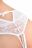 Белые эротические трусики Joan с жемчужной нитью размер 42-44